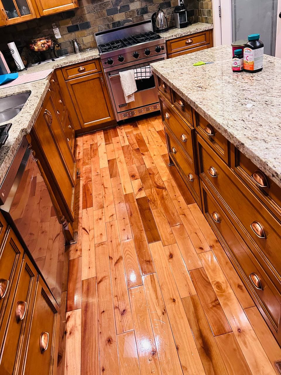 Kitchen cleaning